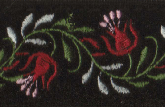 电脑绣花是传统艺术刺绣发展的重要部分